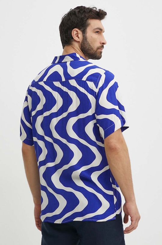 Oblečenie Košeľa OAS 7005.shirt modrá