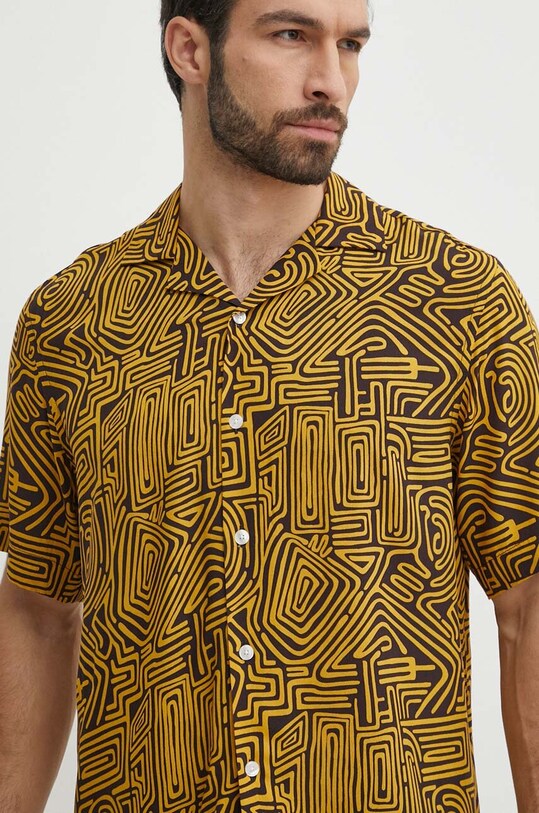 Рубашка OAS коричневый 7005.shirt