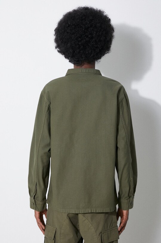 Îmbrăcăminte Stan Ray camasa din bumbac Cpo Shirt CE2403321 verde