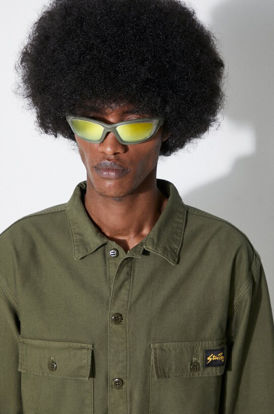 Stan Ray camasa din bumbac Cpo Shirt CE2403321 verde
