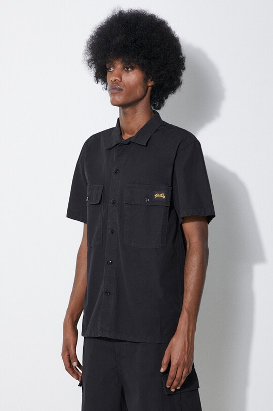 Stan Ray camasa din bumbac Cpo Short Sleeve negru SS2401963