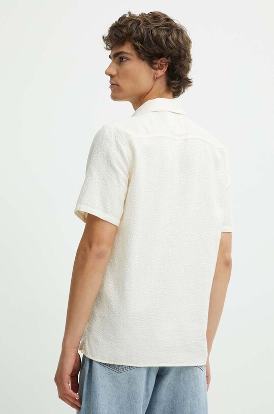 Îmbrăcăminte Hollister Co. camasa din bumbac KI325.4033.100 bej