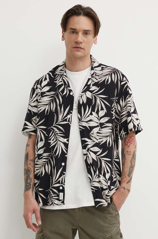 Hollister Co. koszula regular czarny KI325.4042.908