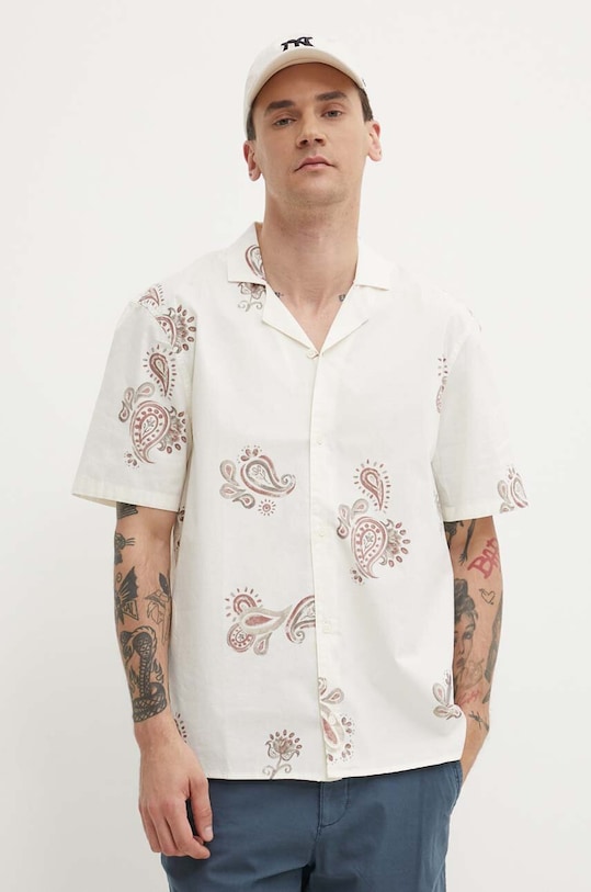 Hollister Co. koszula wzorzyste beżowy KI325.4043.108