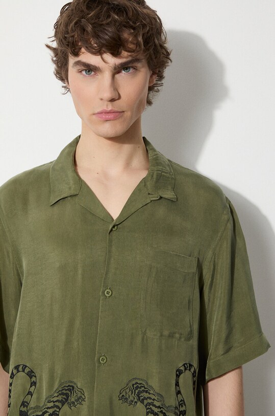 Maharishi shirt Take Tora 5100.OLIVE green