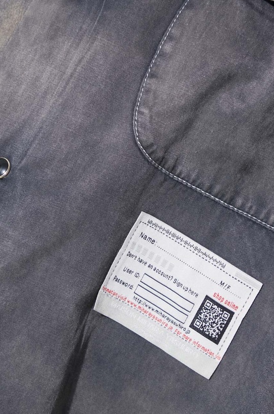 Maison MIHARA YASUHIRO shirt Rc Twill Double Layered S/S A12SH071