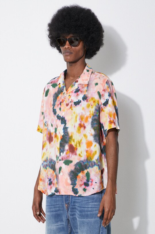 Košeľa Corridor Tie Dye Camp viacfarebná SS0161