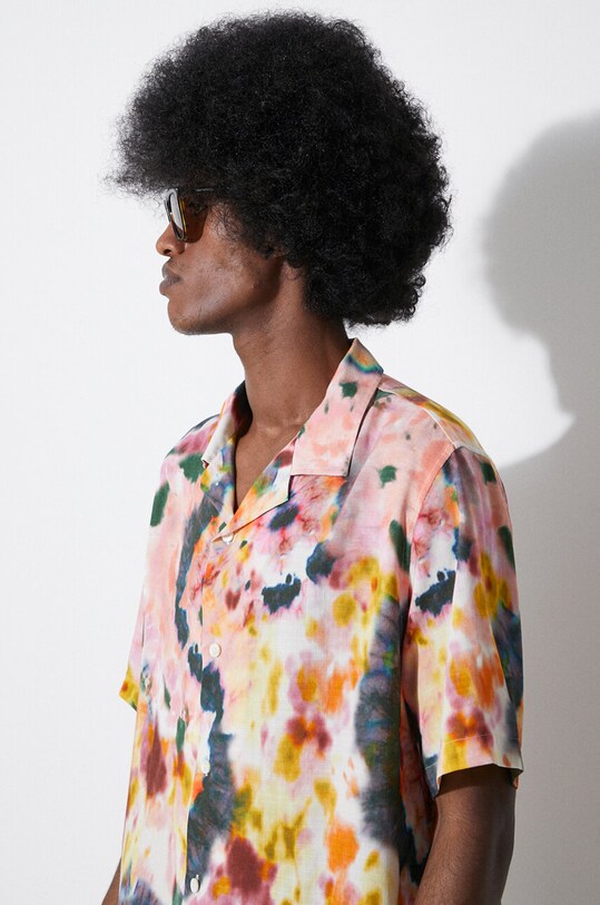 Košeľa Corridor Tie Dye Camp SS0161 viacfarebná