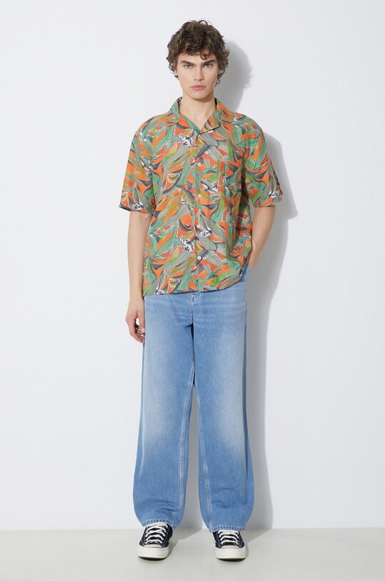 Льняная рубашка Corridor Dominica Summer Shirt SS0200 мультиколор SS24