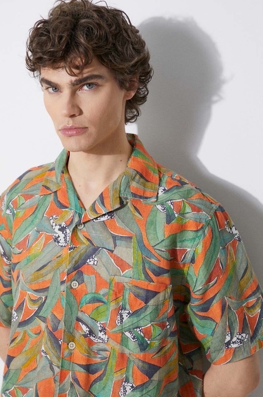 Сорочка з льону Corridor Dominica Summer Shirt SS0200 барвистий