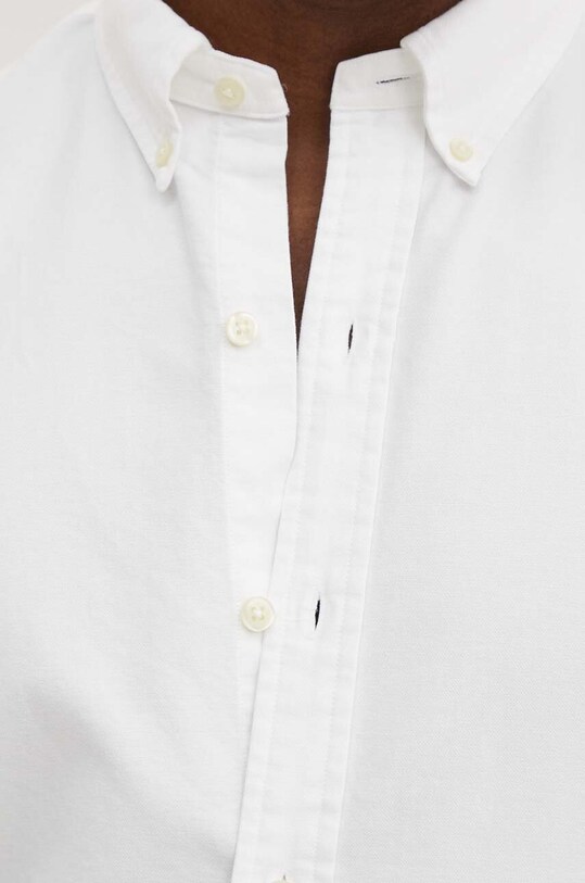 Bavlnená košeľa Polo Ralph Lauren 710674095 biela SS24