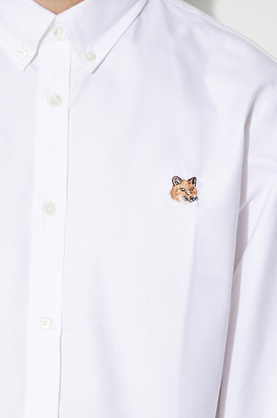Maison Kitsuné cotton shirt Mini Fox Head Classic Bd Shirt MM00413WC2010