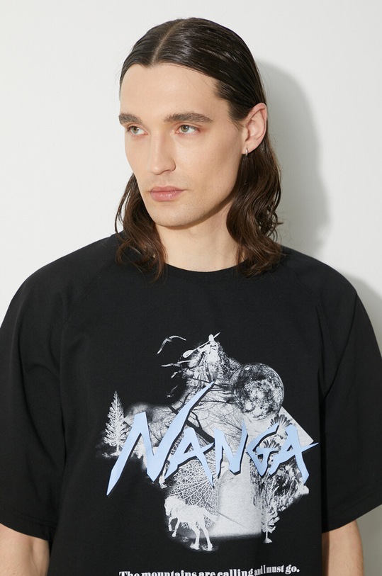 Majica kratkih rukava Nanga Eco Hybrid Echo Tee NW2411.1G810.C crna
