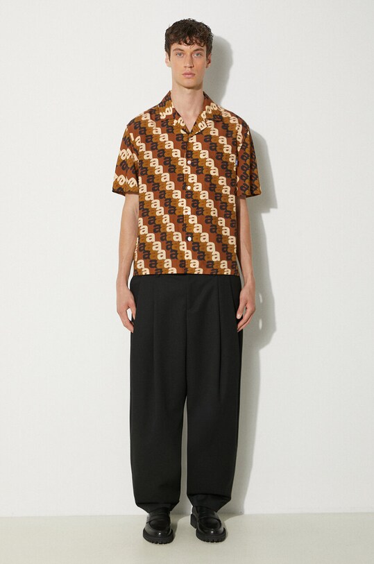 Awake NY camasa A Print Camp SP24.TP005 maro SS24