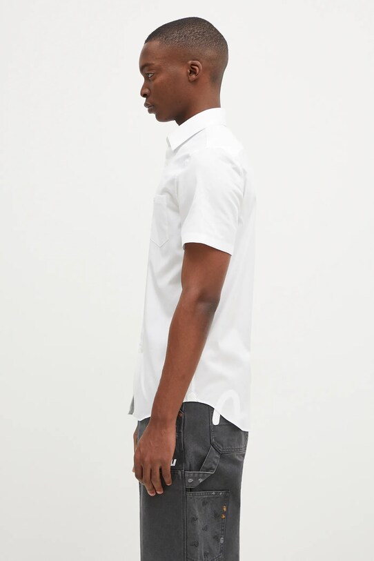 Хлопковая рубашка Lacoste CH8528 белый SS24