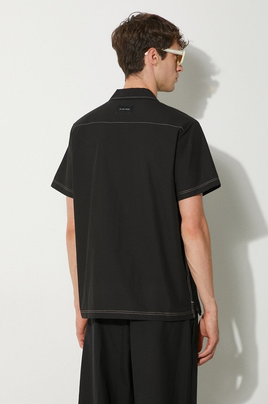 Oblečenie Bavlnená košeľa Filling Pieces Resort 98733981861 čierna