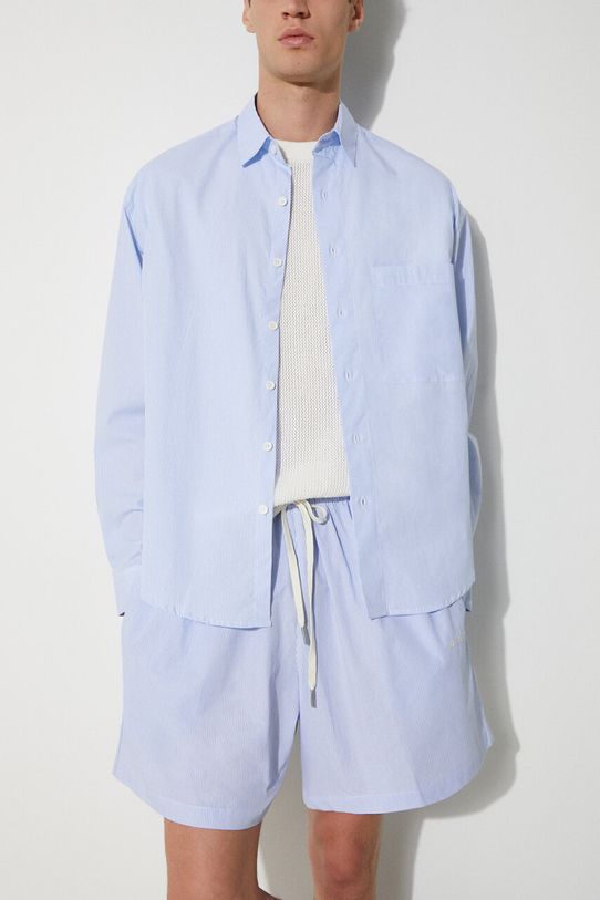 MKI MIYUKI ZOKU cotton shirt Striped Dress Shirt