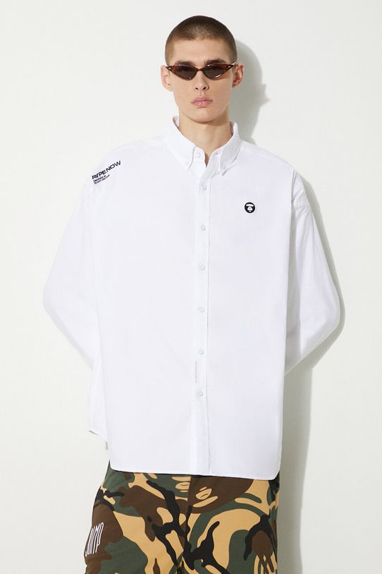 Хлопковая рубашка AAPE