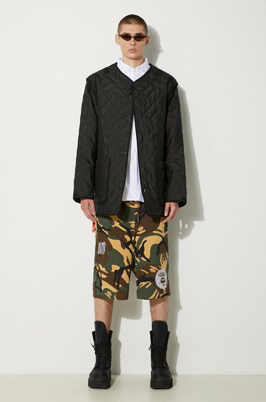 Памучна риза AAPE AAPSTM8470XXM бял SS24