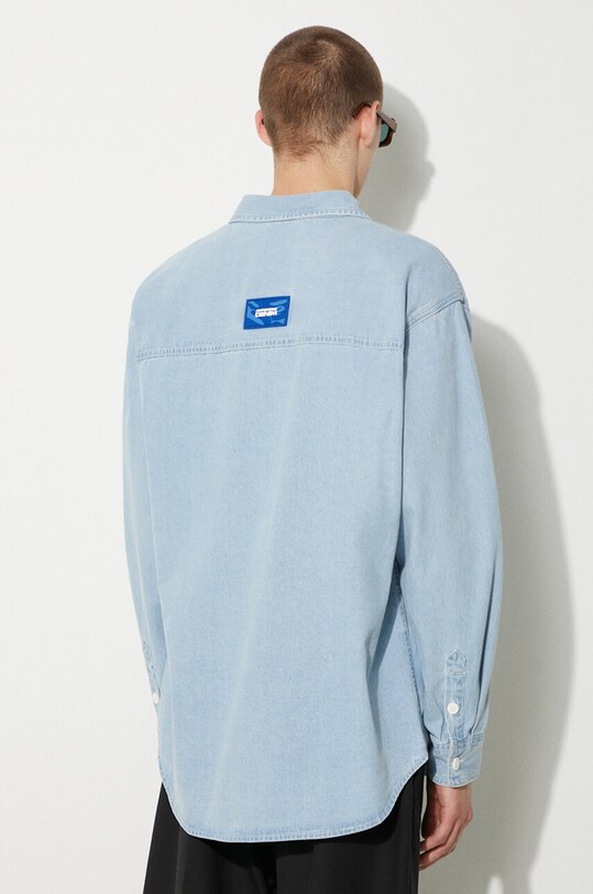 Oblečení Bavlněná košile AAPE AAPSTM8472XXM modrá