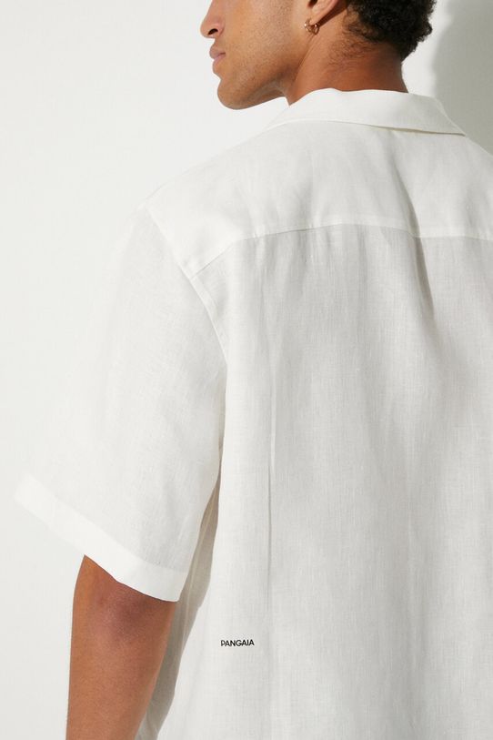 Сорочка з льону Pangaia DNA Linen Camp Collar Shirt 10002046