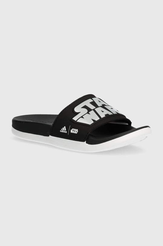 Дитячі шльопанці adidas ADILETTE COMFORT STAR WARS K чорний ID5237