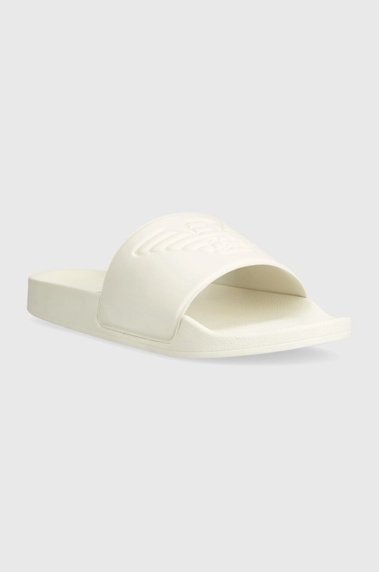 Pantofle Emporio Armani XYPS08.XOZ22 bílá SS24