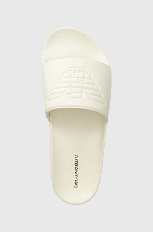 Pantofle Emporio Armani bílá XYPS08.XOZ22