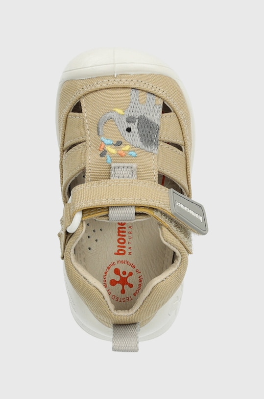 Biomecanics kapcie dziecięce beżowy 242183.B