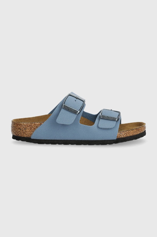 Παιδικές παντόφλες Birkenstock Arizona Kids BFBC απομίμηση λείου δέρματος μπλε 1026395.24.35