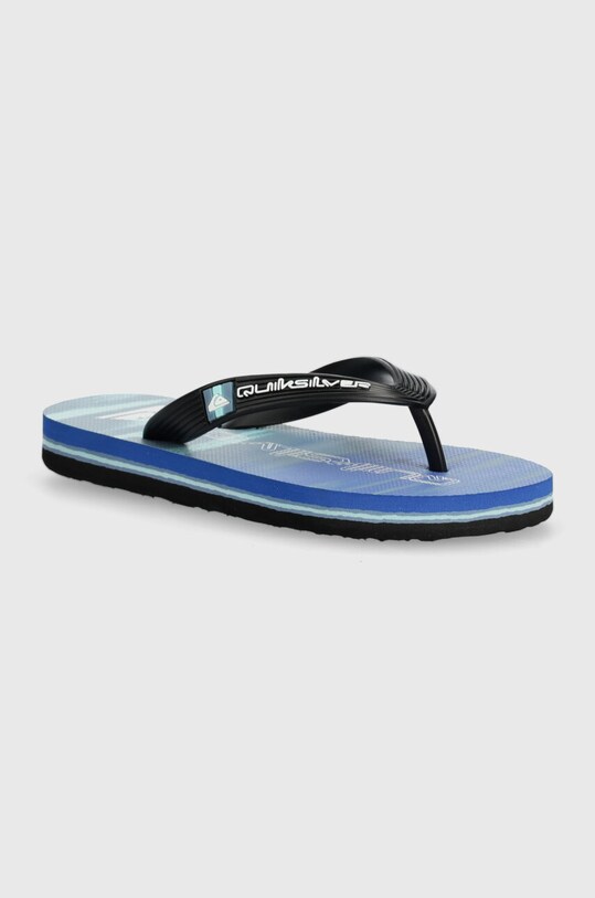 Детские вьетнамки Quiksilver MOLOKAI ART II голубой AQBL100596