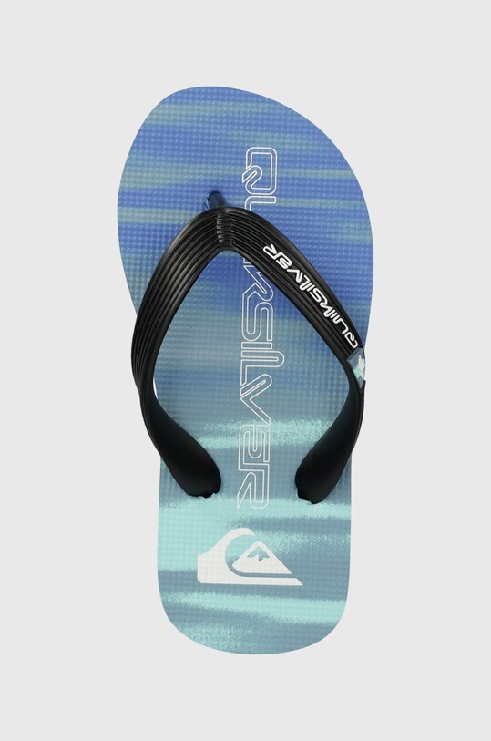 Детские вьетнамки Quiksilver MOLOKAI ART II голубой AQBL100596