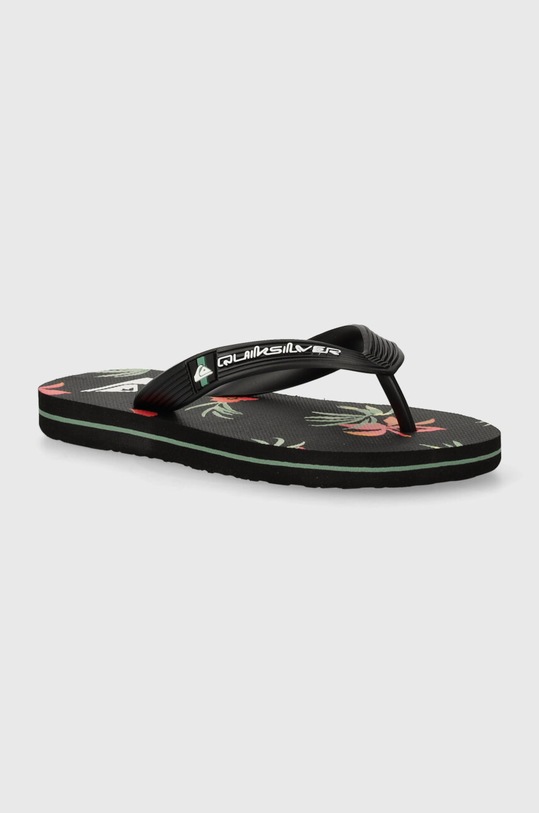 Quiksilver gyerek tangapapucs MOLOKAI ART II fekete AQBL100596