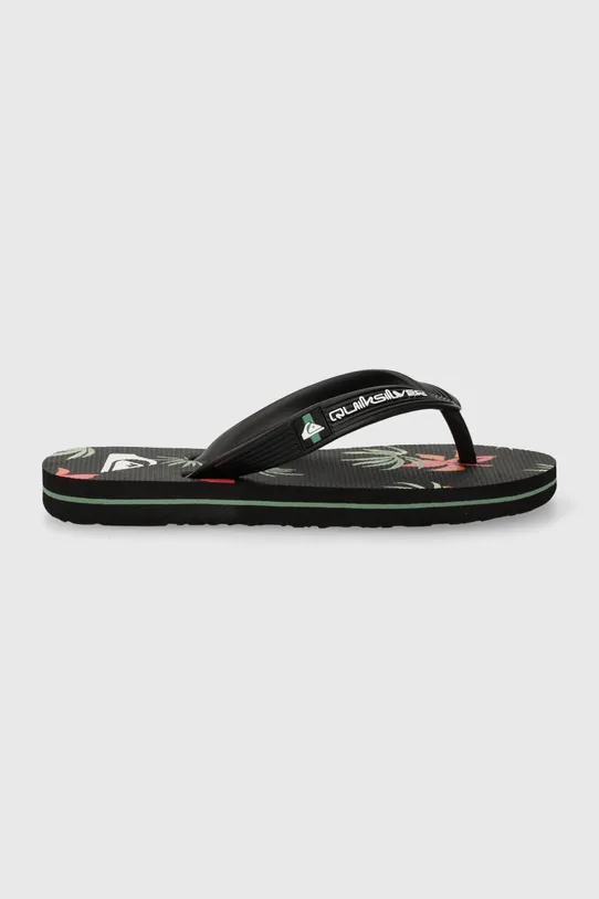 Детские вьетнамки Quiksilver MOLOKAI ART II AQBL100596 чёрный SS24