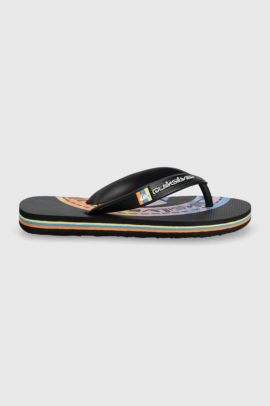 Детские вьетнамки Quiksilver MOLOKAI ART II AQBL100596 чёрный SS24