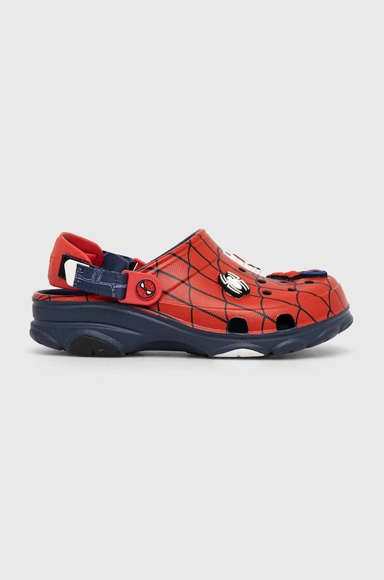 Παιδικές παντόφλες Crocs TEAM SPIDERMAN ALLERAIN CLOG 208786.CROCS.TEAM.SPIDE κόκκινο SS24