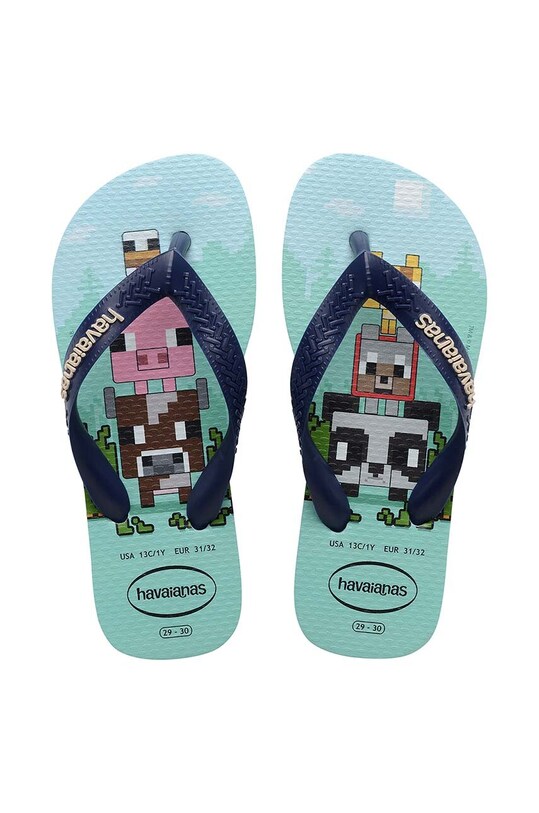 Havaianas gyerek tangapapucs KIDS MINECRAFT mesefigurák kék 4145125.1056