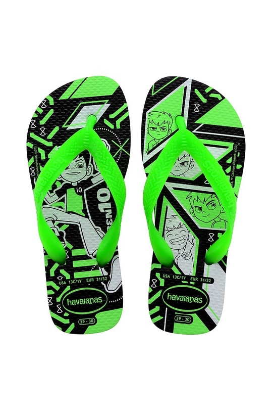 Παιδικές σαγιονάρες Havaianas KIDS TOP PJ MASKS λευκό 4148295.0001