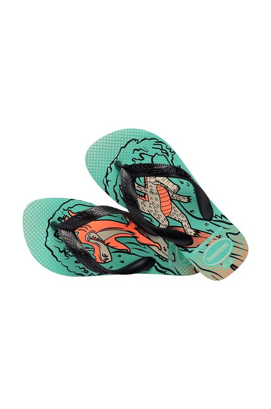Παιδικές σαγιονάρες Havaianas KIDS TOP FUN VIRTUAL τιρκουάζ 4148974.7444
