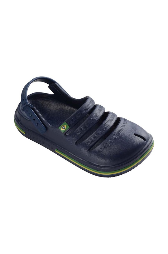 Otroški natikači Havaianas KIDS CLOG BRASIL 4149379.0555 mornarsko modra SS24