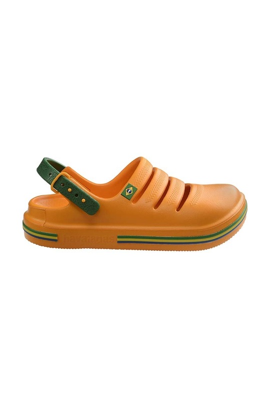 Αγορίστικα Παιδικές παντόφλες Havaianas KIDS CLOG BRASILP 4149379.1740 πορτοκαλί