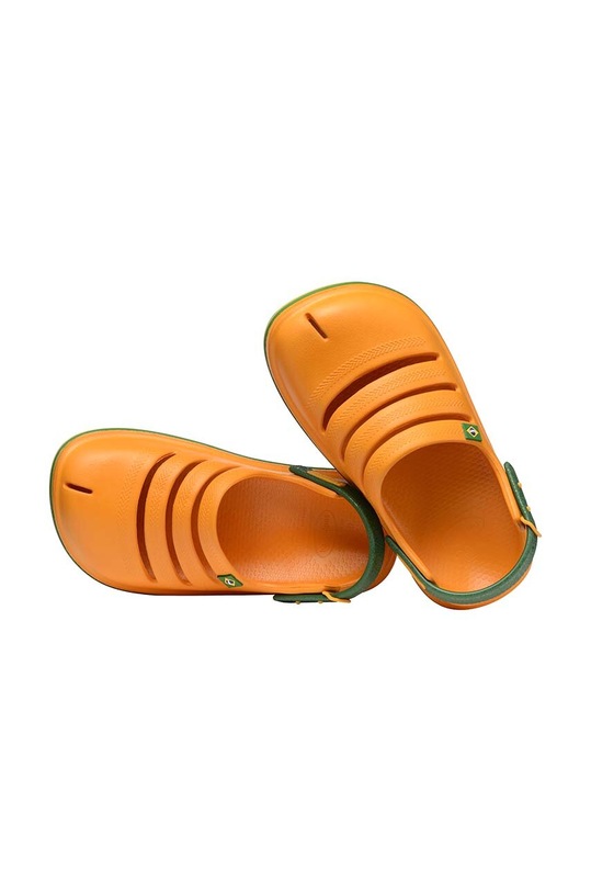 Παιδικές παντόφλες Havaianas KIDS CLOG BRASILP πορτοκαλί 4149379.1740