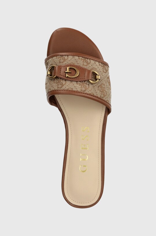 Natikače Guess HAMMI bež FLPHAM.FAL03.BEIGE