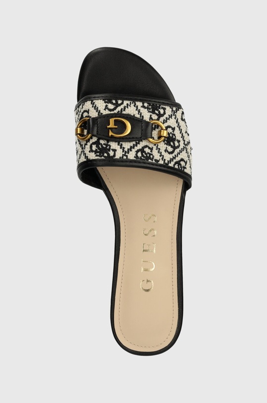 Šľapky Guess HAMMI čierna FLPHAM.FAL03.BLACK