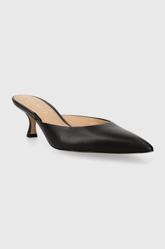 Coach klapki skórzane Renn CN168.BLK czarny SS24