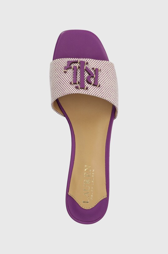 Шльопанці Lauren Ralph Lauren Fay Logo фіолетовий 802925252005.500