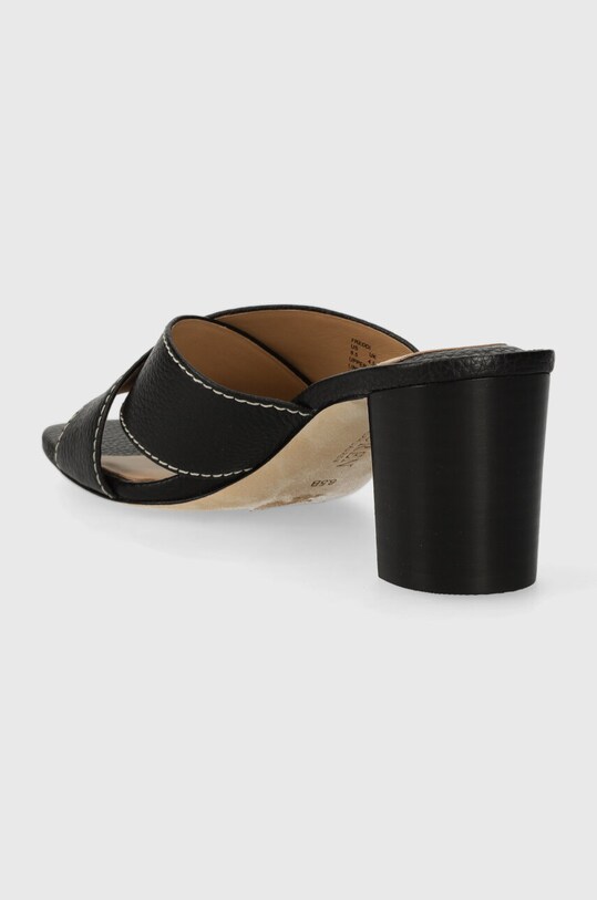 Взуття Шкіряні шльопанці Lauren Ralph Lauren Freddi 802925266001.001 чорний