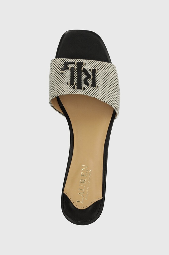 Lauren Ralph Lauren klapki Fay Logo czarny 802927401002.001