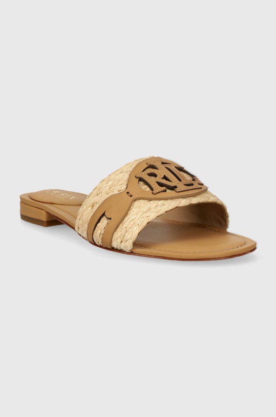 Lauren Ralph Lauren klapki Alegra 802929590001.200 beżowy SS24