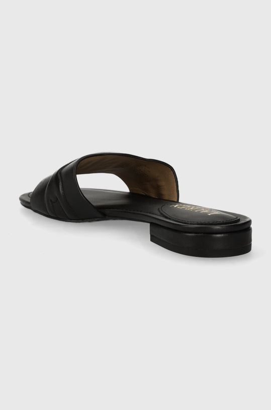 Obuwie Lauren Ralph Lauren klapki skórzane Alegra III 802929591001.001 czarny